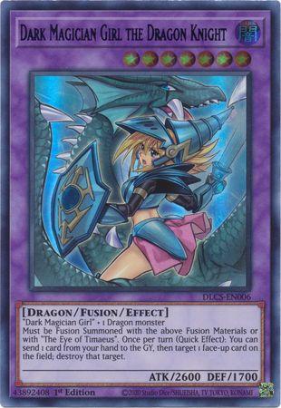 Dark Magician Girl the Dragon Knight (Alternate Art) [DLCS-EN006] Ultra Rare - POKÉ JEUX