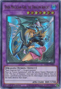 Dark Magician Girl the Dragon Knight (Alternate Art) (Purple) [DLCS-EN006] Ultra Rare - POKÉ JEUX