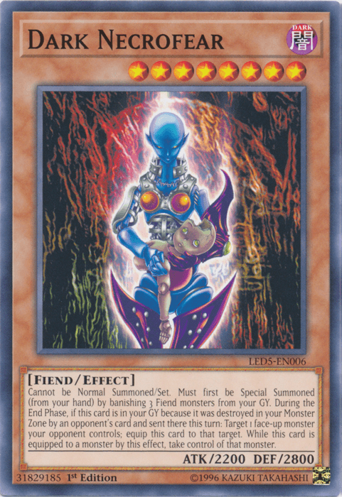 Dark Necrofear [LED5-EN006] Common - POKÉ JEUX