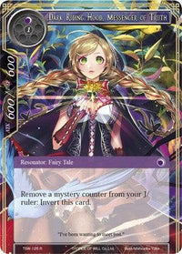 Dark Riding Hood, Messenger of Truth // Red Riding Hood, Recovered Hope (TSW-125) [The Time Spinning Witch] - POKÉ JEUX