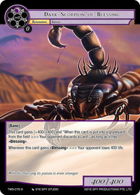 Dark Scorpion of Blessing (TWS-075 N) [The War of the Suns] - POKÉ JEUX