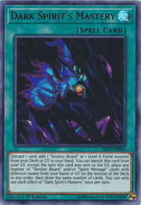 Dark Spirit's Mastery [LED5-EN004] Ultra Rare - POKÉ JEUX