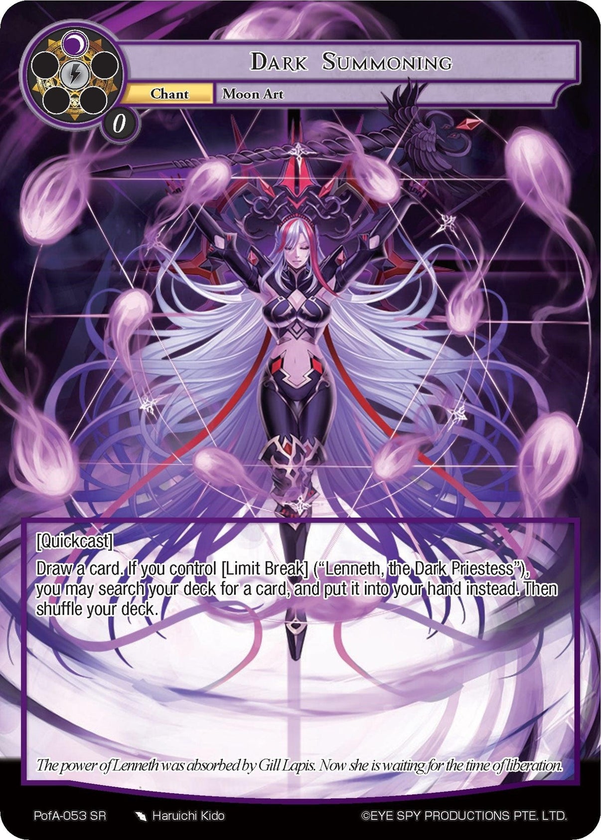 Dark Summoning (Full Art) (PofA-053) [Alice Origin IV: Prologue of Attoractia] - POKÉ JEUX