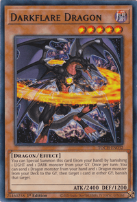 Darkflare Dragon [TOCH-EN032] Rare - POKÉ JEUX
