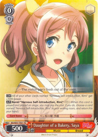 Daughter of a Bakery, Saya (BD/W47-TE01 TD) [BanG Dream!] - POKÉ JEUX