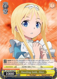 Dazzling Gold, Alice (SAO/S65-TE02S SR) [Sword Art Online -Alicization-] - POKÉ JEUX