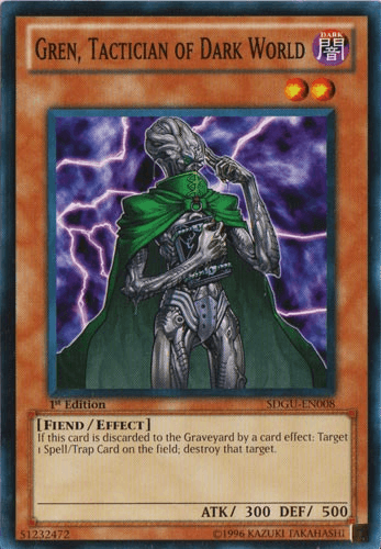 Gren, Tactician of Dark World [SDGU-EN008] Common - POKÉ JEUX
