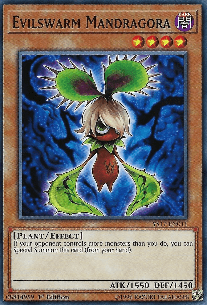 Evilswarm Mandragora [YS17-EN011] Common - POKÉ JEUX