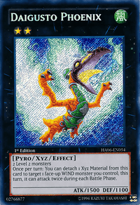 Daigusto Phoenix [HA06-EN054] Secret Rare - POKÉ JEUX