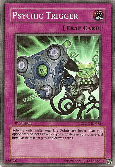 Psychic Trigger [CSOC-EN073] Super Rare - POKÉ JEUX