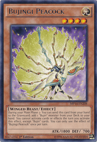 Bujingi Peacock [MP14-EN208] Rare - POKÉ JEUX