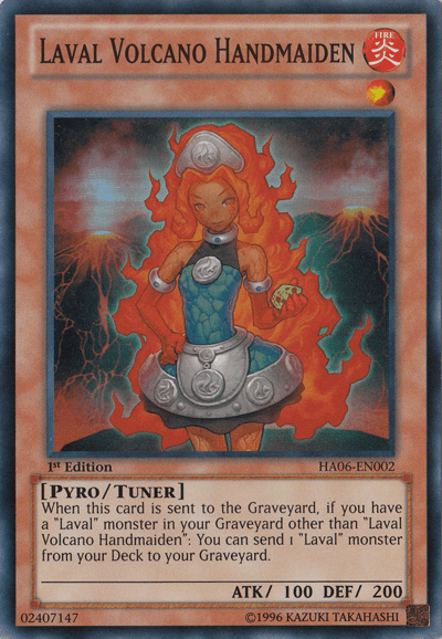 Laval Volcano Handmaiden [HA06-EN002] Super Rare - POKÉ JEUX