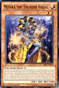 Mithra the Thunder Vassal [SR01-EN011] Common - POKÉ JEUX