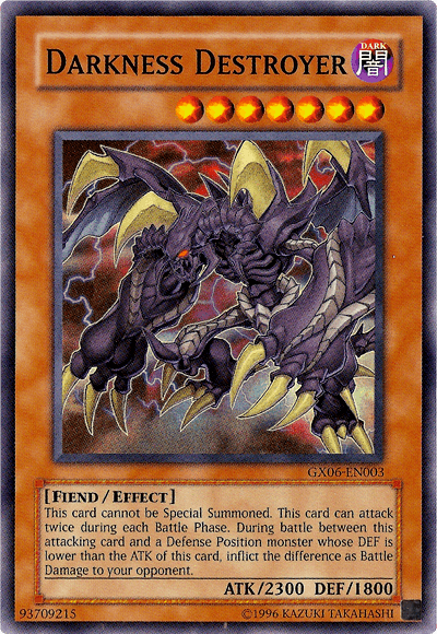 Darkness Destroyer [GX06-EN003] Super Rare - POKÉ JEUX