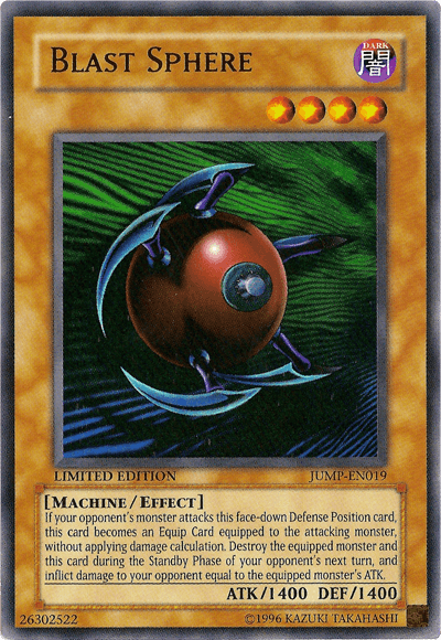 Blast Sphere [JUMP-EN019] Ultra Rare - POKÉ JEUX