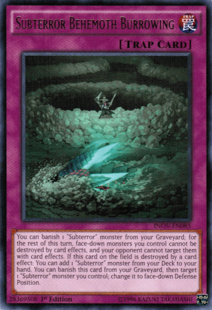 Subterror Behemoth Burrowing [INOV-EN085] Rare - POKÉ JEUX