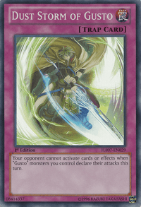 Dust Storm of Gusto [HA07-EN029] Super Rare - POKÉ JEUX
