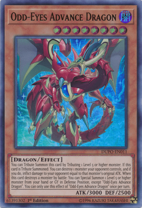Odd-Eyes Advance Dragon [DUPO-EN011] Ultra Rare - POKÉ JEUX