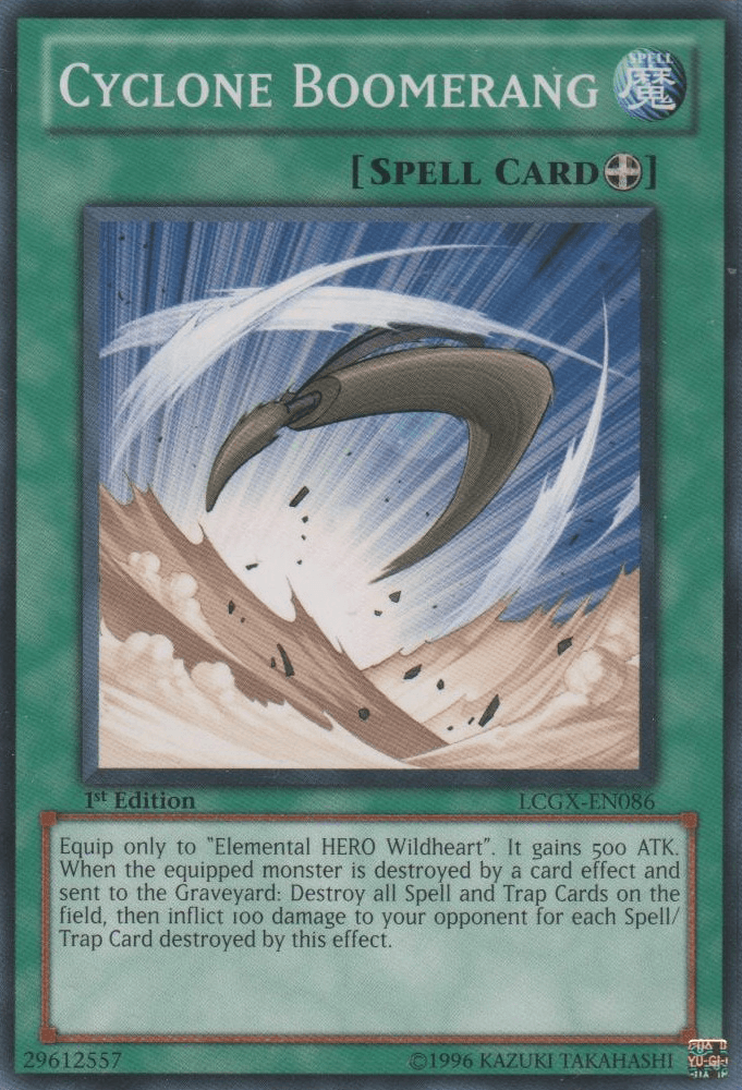 Cyclone Boomerang [LCGX-EN086] Common - POKÉ JEUX