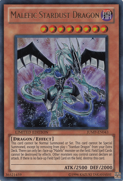 Malefic Stardust Dragon [JUMP-EN043] Ultra Rare - POKÉ JEUX
