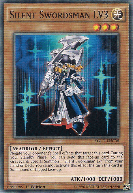 Silent Swordsman LV3 [YGLD-ENC08] Common - POKÉ JEUX