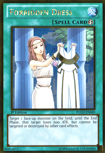 Forbidden Dress [PGLD-EN049] Gold Rare - POKÉ JEUX