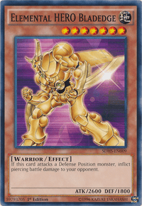 Elemental Hero Bladedge [SDHS-EN009] Common - POKÉ JEUX