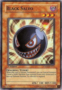 Black Salvo [CRMS-EN015] Super Rare - POKÉ JEUX