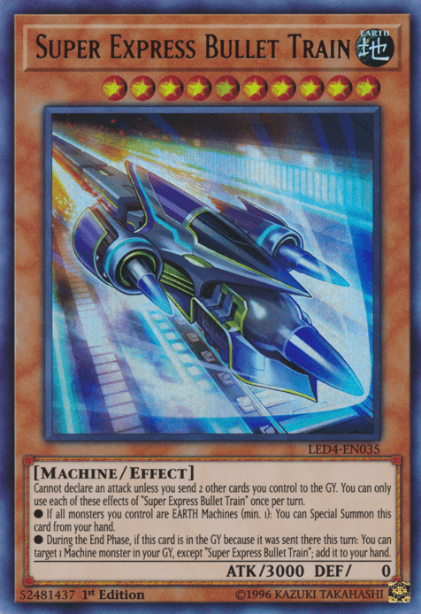 Super Express Bullet Train [LED4-EN035] Ultra Rare - POKÉ JEUX