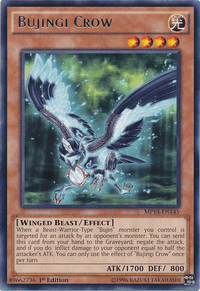 Bujingi Crow [MP14-EN145] Rare - POKÉ JEUX