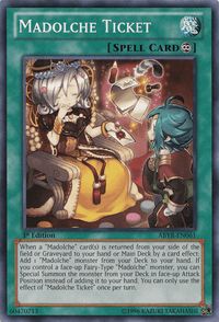 Madolche Ticket [ABYR-EN061] Common - POKÉ JEUX