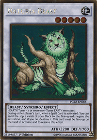 Naturia Beast [PGL2-EN086] Gold Rare - POKÉ JEUX