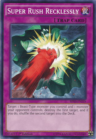 Super Rush Recklessly [BP03-EN219] Common - POKÉ JEUX