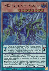 D/D/D Vice King Requiem [GFP2-EN002] Ultra Rare - POKÉ JEUX