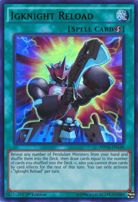 Igknight Reload [MP16-EN148] Ultra Rare - POKÉ JEUX