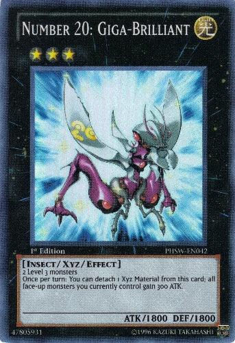 Number 20: Giga-Brilliant [PHSW-EN042] Super Rare - POKÉ JEUX