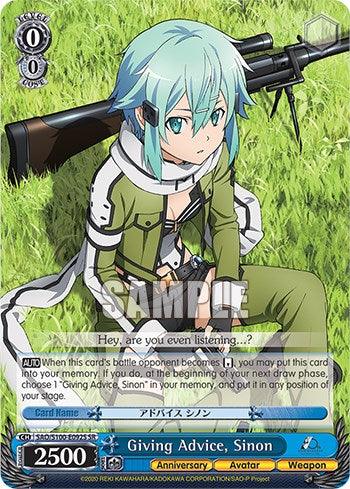 Giving Advice, Sinon [Sword Art Online Animation 10th Anniversary] - POKÉ JEUX
