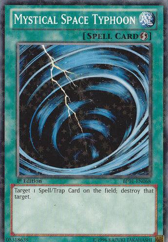 Mystical Space Typhoon [BP01-EN068] Starfoil Rare - POKÉ JEUX