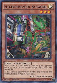 Electromagnetic Bagworm [BP03-EN100] Shatterfoil Rare - POKÉ JEUX