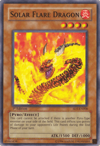 Solar Flare Dragon [SD3-EN008] Common - POKÉ JEUX