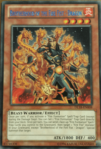 Brotherhood of the Fire Fist - Dragon (Blue) [DL18-EN008] Rare - POKÉ JEUX