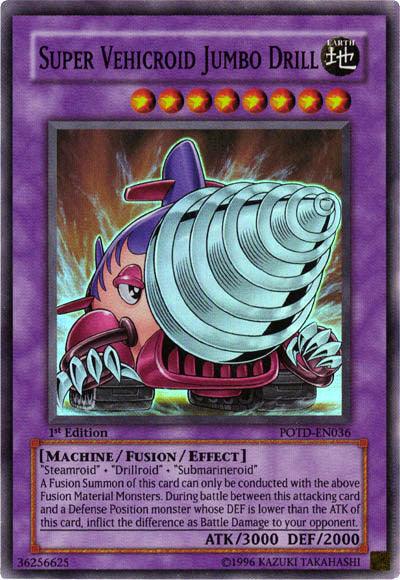 Super Vehicroid Jumbo Drill [POTD-EN036] Super Rare - POKÉ JEUX
