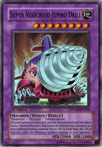 Super Vehicroid Jumbo Drill [POTD-EN036] Super Rare - POKÉ JEUX
