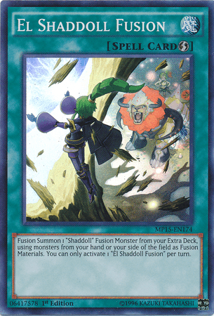 El Shaddoll Fusion [MP15-EN174] Super Rare - POKÉ JEUX