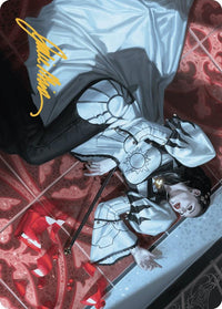 Deadly Complication Art Card (18/49) (Gold-Stamped Signature) [Murders at Karlov Manor Art Series] - POKÉ JEUX