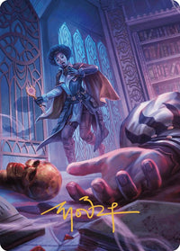 Deadly Complication Art Card (Gold-Stamped Signature) [Murders at Karlov Manor Art Series] - POKÉ JEUX