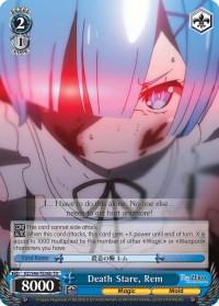 Death Stare, Rem (RZ/S46-TE36b TD) [Re:ZERO] - POKÉ JEUX