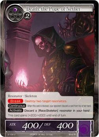 Death, the Pope of Nether (3-109) [The Shaft of Light of Valhalla] - POKÉ JEUX