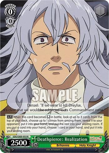 Deathpierce: Realization (Foil) [The Seven Deadly Sins: Revival of The Commandments] - POKÉ JEUX