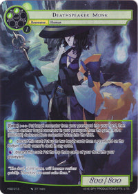 Deathspeaker Monk (Full Art) (HSD-013) [Starter Deck: Hero Cluster] - POKÉ JEUX